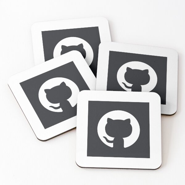 Item preview, github git sticker designed and sold by developerfriday.