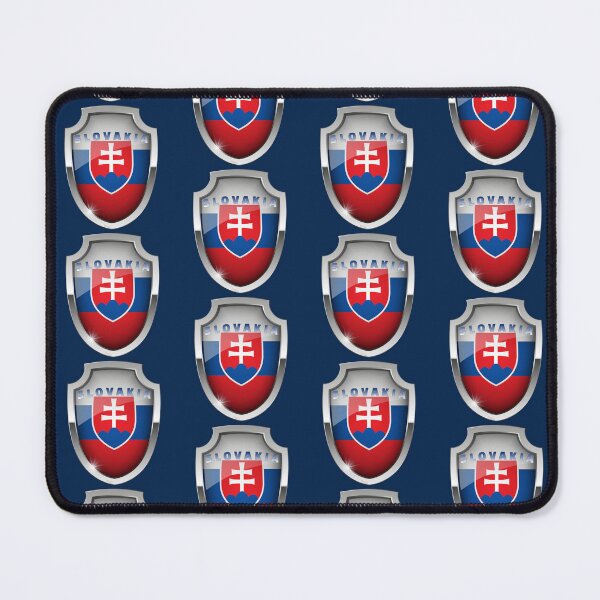Item preview, SLOVAKIA Flag Slovakian Flag sticker t-shirt 01 designed and sold by LocationInks.
