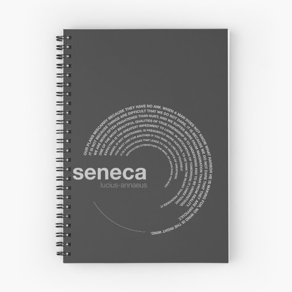 Artikelvorschau, Poster mit berühmten Zitaten von Lucius-annaeus Seneca [Silber] entworfen und verkauft von CMYKStudio.