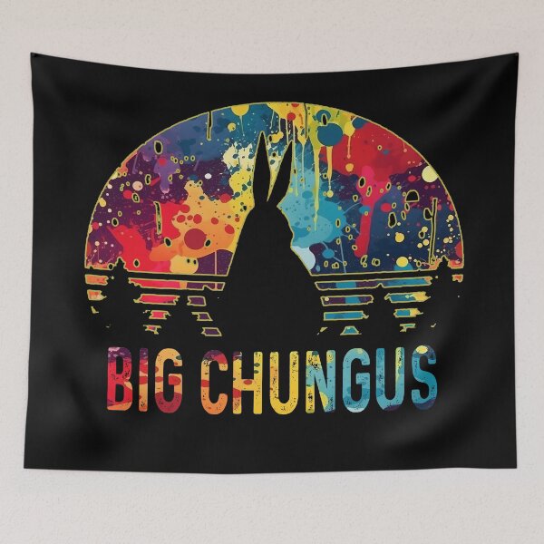 Item preview, Big Chungus Colorful Retro designed and sold by Tia-tez.