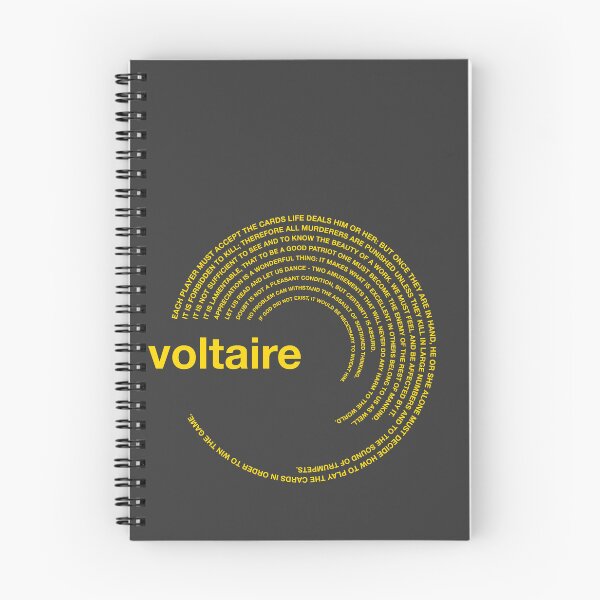 Item preview,  Voltaire famous quotes poster [gold] designed and sold by CMYKStudio.