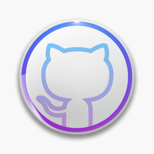 Item preview, github git sticker designed and sold by developerfriday.