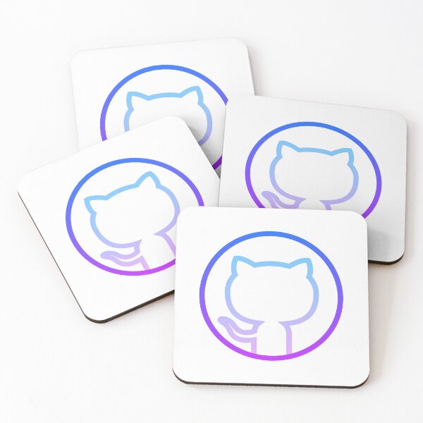 Item preview, github git sticker designed and sold by developerfriday.