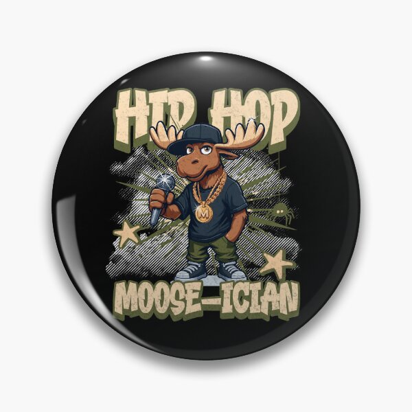 Item preview, Hip Hop Musician - Moose-ician - Rapper designed and sold by SpecialtiesShop.
