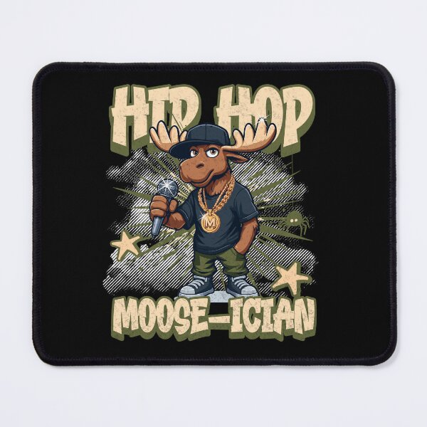 Item preview, Hip Hop Musician - Moose-ician - Rapper designed and sold by SpecialtiesShop.