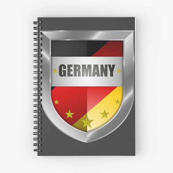 Item preview, GERMANY Flag German Flag Sticker T-Shirt 02 designed and sold by LocationInks.
