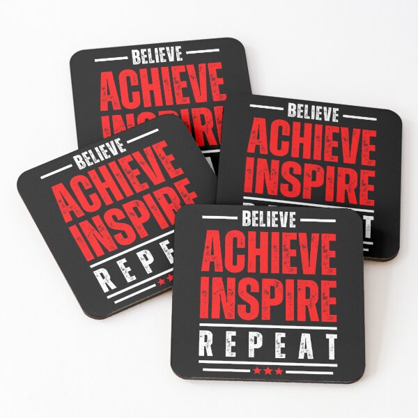 Item preview, Believe, Achieve, Inspire, Repeat. designed and sold by T&C Finesse.