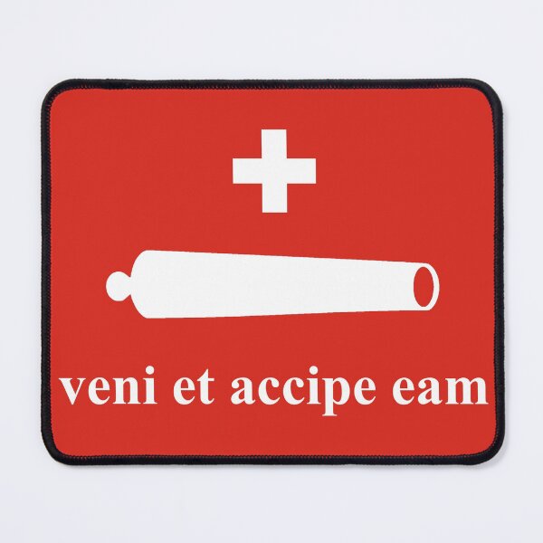Item preview, Swiss Cross National CATI Flag 4 (Helvetica crucem nationalem, veni et accipe illud vexillum) designed and sold by JonathanR1994.