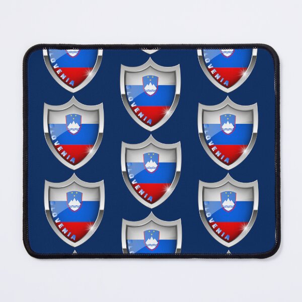 Item preview, SLOVENIA Flag Slovenian Shield Flag Sticker T-Shirt 02 designed and sold by LocationInks.