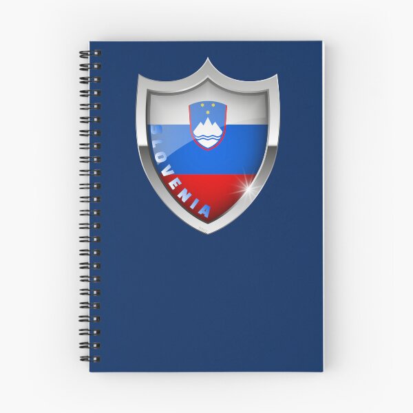 Item preview, SLOVENIA Flag Slovenian Shield Flag Sticker T-Shirt 02 designed and sold by LocationInks.