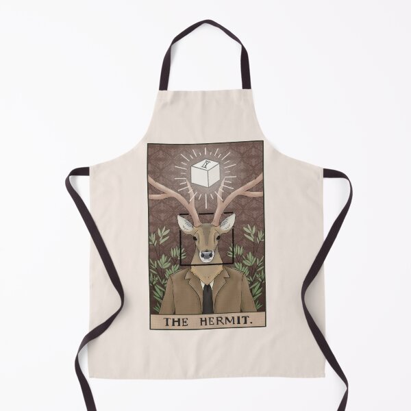 Item preview, Rusty Lake Inspired Tarot Card - The Hermit designed and sold by UmbraeMothCrafts.