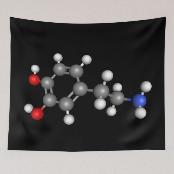 Item preview, Dopamine Molecule designed and sold by Molecularmerch.