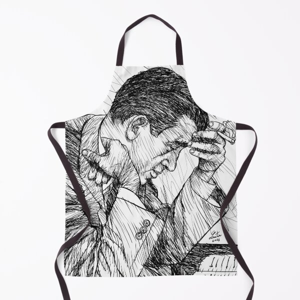Item preview, J. D. SALINGER ink portrait .2 designed and sold by lautir.