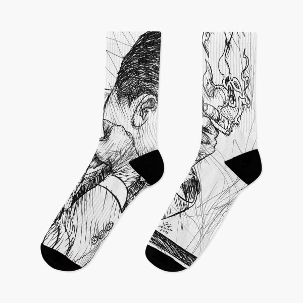Item preview, J. D. SALINGER ink portrait .2 designed and sold by lautir.