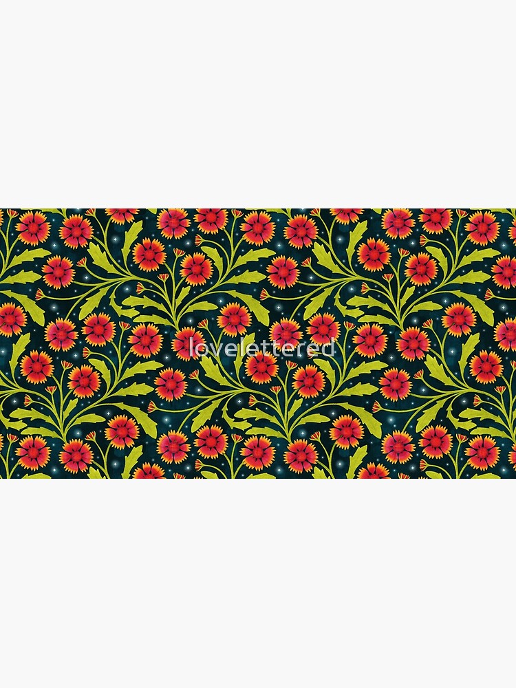 Thumbnail 5 of 5, Mouse Pad, Starry Gaillardia Bloom designed and sold by lovelettered.