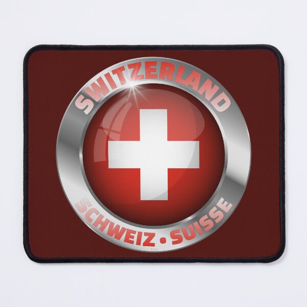 Item preview, SWITZERLAND Flag Swiss Flag Sticker T-Shirt 02 designed and sold by LocationInks.