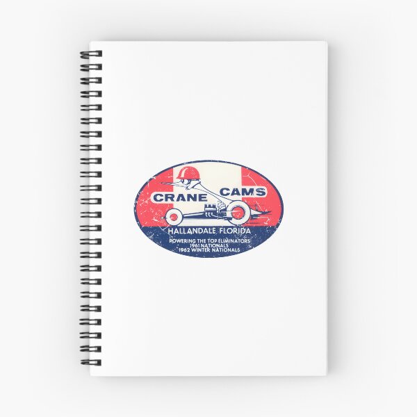 Item preview, 1962 Crane Cams Florida vintage drag racing. Burnout, distressed print. designed and sold by retropetrol.