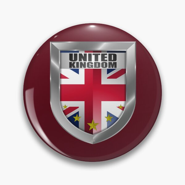 Item preview, UNITED KINGDOM Flag UK Flag Sticker T-Shirt 02 designed and sold by LocationInks.