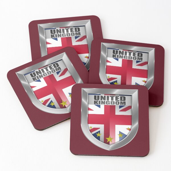 Item preview, UNITED KINGDOM Flag UK Flag Sticker T-Shirt 02 designed and sold by LocationInks.