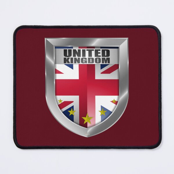 Item preview, UNITED KINGDOM Flag UK Flag Sticker T-Shirt 02 designed and sold by LocationInks.
