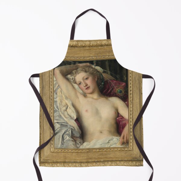 Item preview, Woman reclining on  peacock feathers -  G.F Watts designed and sold by Vintage Designs +.