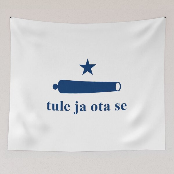 Item preview, Finnish Star National CATI Flag (suomen tähtien kansallinen "tule ja ota se" -lippu) designed and sold by JonathanR1994.