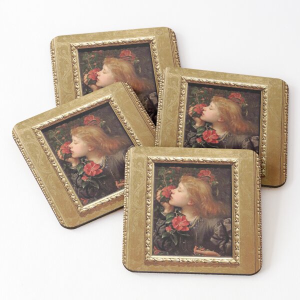 Item preview, Ellen Terry choosing a flower - Watts designed and sold by Vintage Designs +.