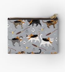 cat potter wizarding world pattern Studio Pouch