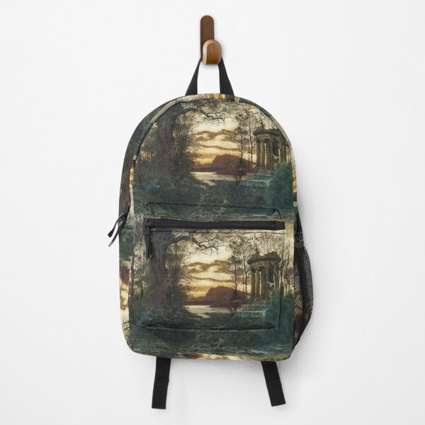 Item preview, Roman Ruin vintage painting designed and sold by Vintage Designs +.
