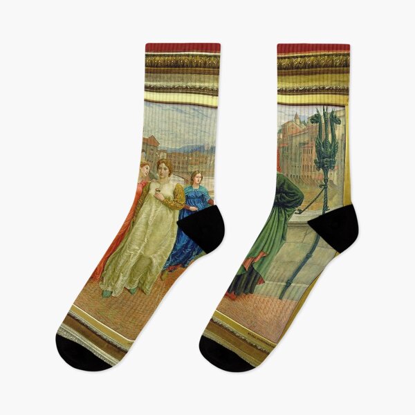 Item preview, Dante and Beatrice 1882 - 84   - Henry Holiday designed and sold by Vintage Designs +.