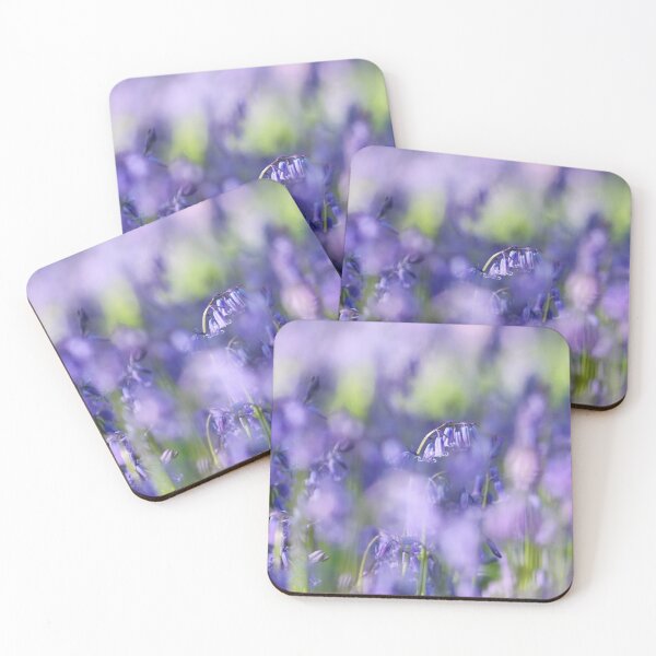 Item preview, Bluebell bokeh designed and sold by GreyFeatherPhot.