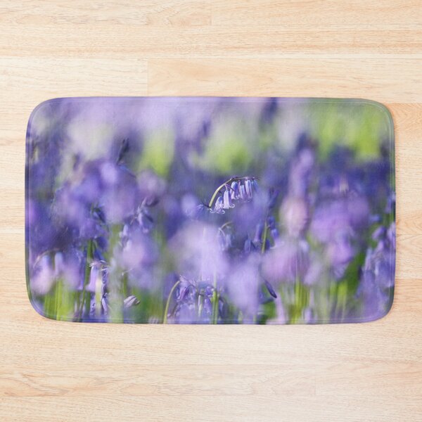Item preview, Bluebell bokeh designed and sold by GreyFeatherPhot.