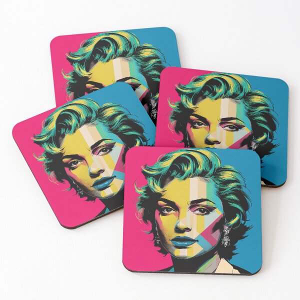 Item preview, Pop Art Face Shape of Women Aestetic  designed and sold by MD2Graphics.