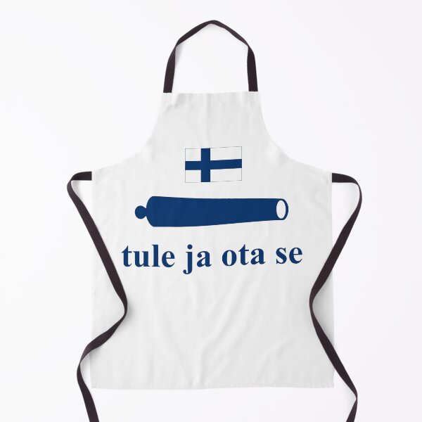 Item preview, Finnish National Dark Blue CATI Flag (Suomen kansallinen "tule ja ota se" -lippu) designed and sold by JonathanR1994.