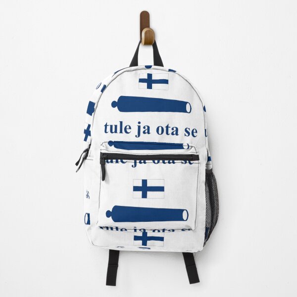 Item preview, Finnish National Dark Blue CATI Flag (Suomen kansallinen "tule ja ota se" -lippu) designed and sold by JonathanR1994.