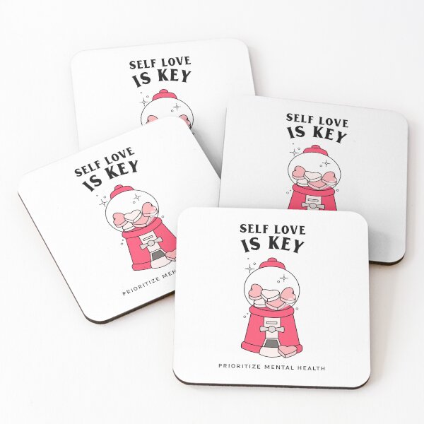 Artikelvorschau, Self Love Is Key Prioritize Mental Health Design entworfen und verkauft von WicklTees.