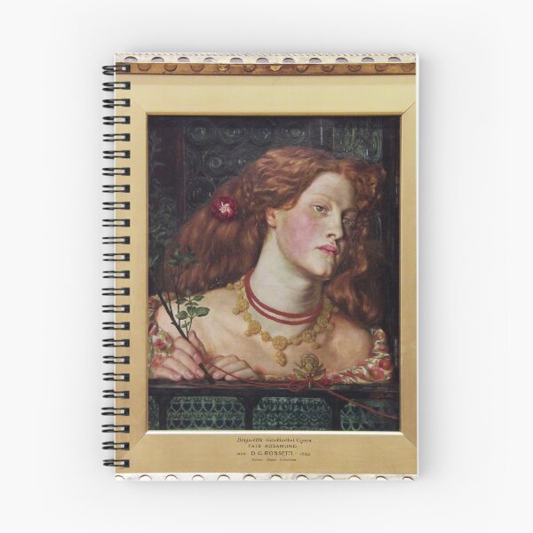 Item preview, Fair Rosamund -1861 - Dante Rossetti designed and sold by Vintage Designs +.