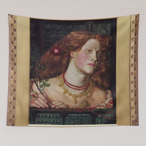 Item preview, Fair Rosamund -1861 - Dante Rossetti designed and sold by Vintage Designs +.