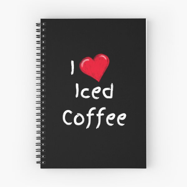 Item preview, I Love Iced Coffee (White Writing) Collection  designed and sold by Kaylews_Designs.