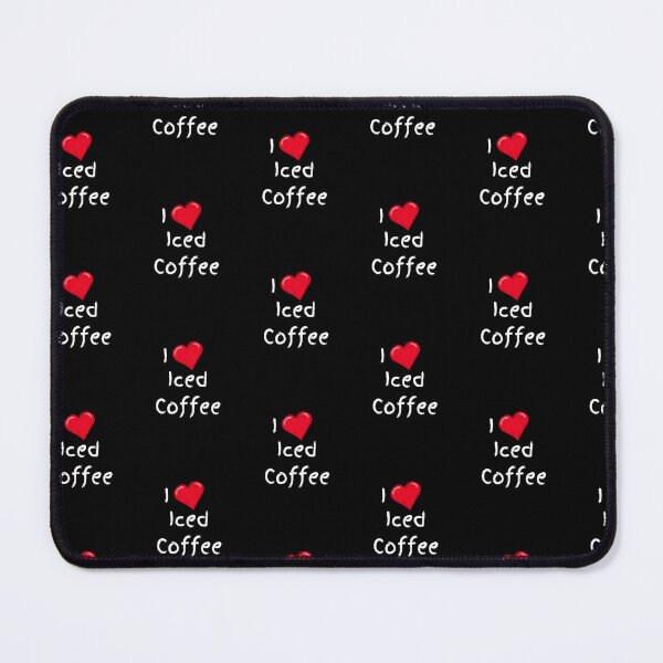 Item preview, I Love Iced Coffee (White Writing) Collection designed and sold by Kaylews_Designs.