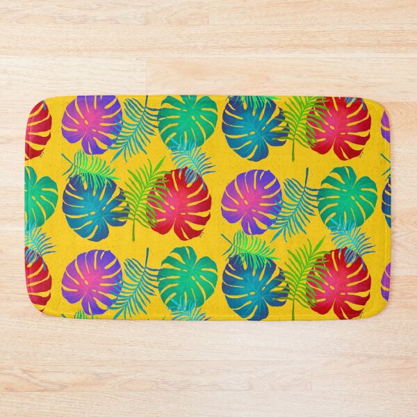 Item preview, Colorful Monstera leaves Design designed and sold by BeUniqueByRomy.