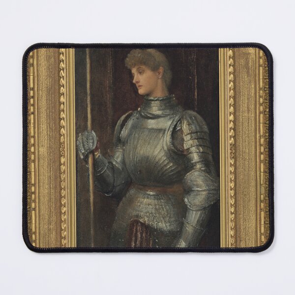 Item preview, Joan of Arc - Watts - Vintage classical painting designed and sold by Vintage Designs +.