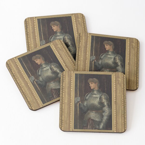 Item preview, Joan of Arc - Watts - Vintage classical painting designed and sold by Vintage Designs +.