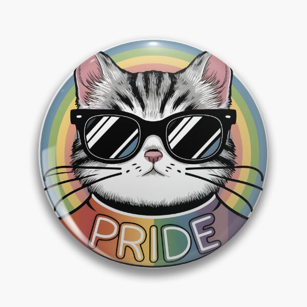 Item preview, Pride LGBTQIA Trans Cat Kawaii Style, Pride Month designed and sold by Zibis09.