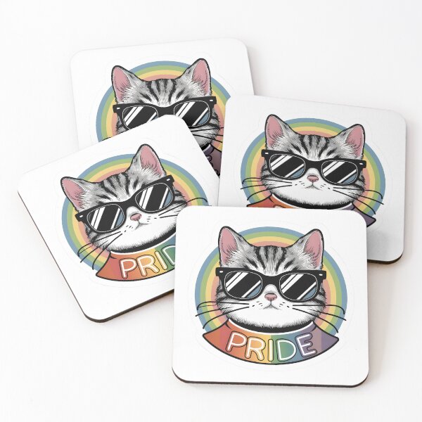 Item preview, Pride LGBTQIA Trans Cat Kawaii Style, Pride Month designed and sold by Zibis09.