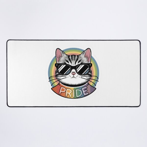 Item preview, Pride LGBTQIA Trans Cat Kawaii Style, Pride Month designed and sold by Zibis09.