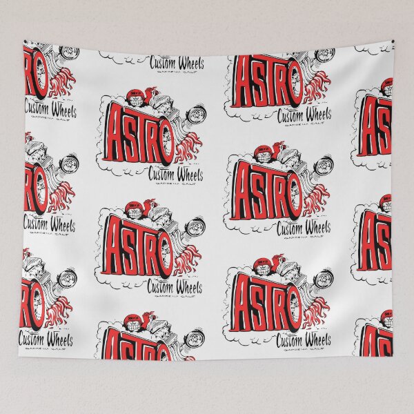 Item preview, Astro Custom Wheels vintage Drag racing designed and sold by retropetrol.
