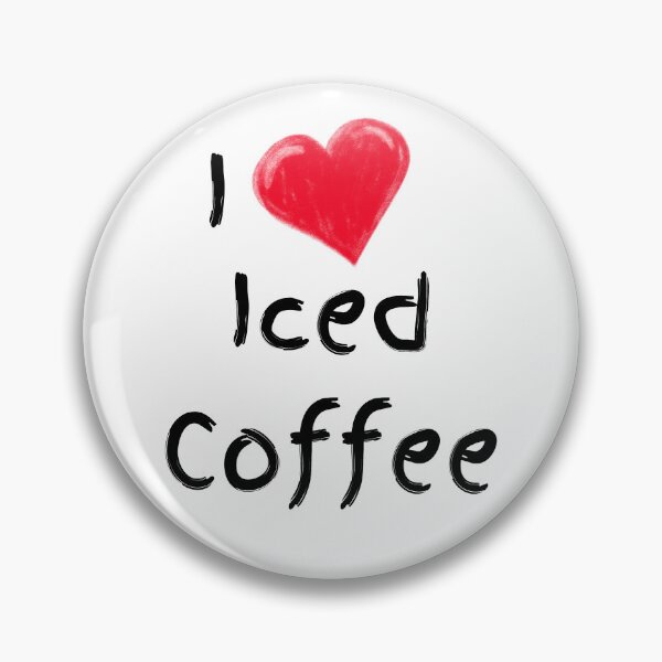 Item preview, I Love Iced Coffee (Black Writing)  designed and sold by Kaylews_Designs.