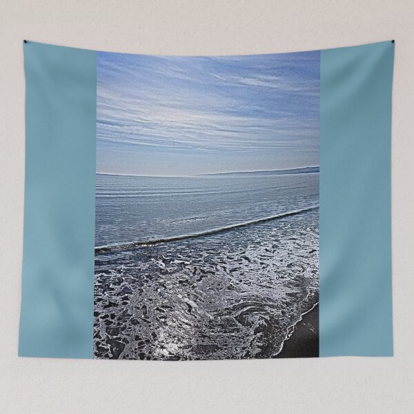 Item preview, Filey beach sea view 2, paint effect designed and sold by paulboizot.