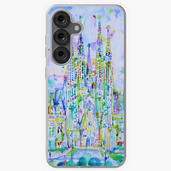 Item preview, SAGRADA FAMILIA - watercolor painting designed and sold by lautir.